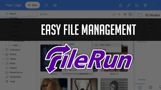 File Management With FileRun For Beginners [upl. by Nilloc]