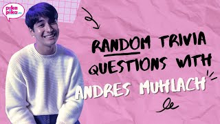 Andres Muhlach answers Pikapikas Random Questions [upl. by Leonsis526]