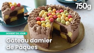 Gâteau damier vanille chocolat ultra gourmand  750g [upl. by Paulina]