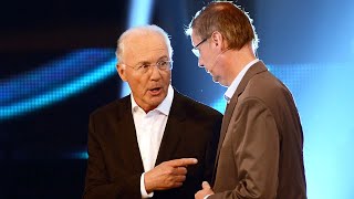 Franz Beckenbauer Günther Jauch mit Verdacht zur Trauerfeier Hätte er nicht gewollt [upl. by Aynam]