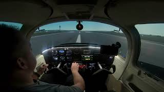 Piper PA38112 Tomahawk Test Flight [upl. by Burk943]