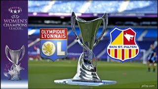 LYON vs ST POLTEN  Champions League  Femminile  live livestream [upl. by Norita266]