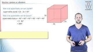 Machten optellen  hoe doe je dat havovwo 1  WiskundeAcademie [upl. by Carolan90]