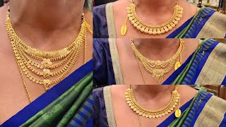 নেকলেস মাত্র ১১ গ্রাম  NECKLACE from 11grams  BASAK GUINEA MUSEUM  GARIAHAT [upl. by Halian182]