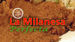 🥩Milanesa De Res Perfecta【RECETA FACIL】 [upl. by Richlad698]