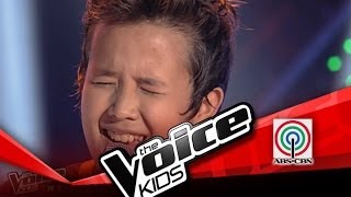 The Voice Kids Philippines Blind Audition quotGrow Old With Youquot by Juan Karlos [upl. by Alhahs97]