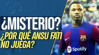 🤔🧐 ¿POR QUÉ ANSU FATI NO JUGÓ FRENTE AL GETAFE [upl. by Galang]