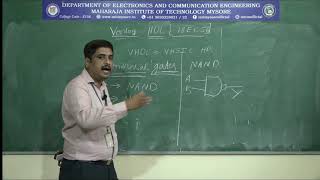 Introduction to Verilog HDL  V ECE  M1 S1 [upl. by Yeruoc]