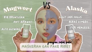 BATTLE CLAY STICK SKINTIFIC  MUGWORT ACNE CLAY STICK VS ALASKA VOLCANO CLAY STICK  BAGUS MANA [upl. by Fahland]