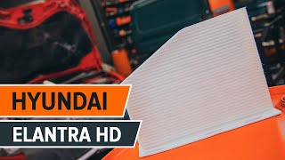 Så byter du kupéfilter på HYUNDAI ELANTRA HD GUIDE [upl. by Lynus678]