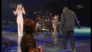 Celine Dion amp Barnev Valsaint  Im Your Angel Live In Paris at the Stade de France 1999 HD 720p [upl. by Mureil874]