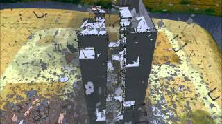 Skyscraper Collapse Simulation Detonate 12 [upl. by Sivrahc117]