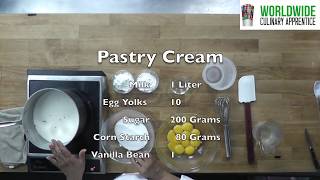 Perfect Pastry Cream Recipe Secrets for Vanilla Custard Success [upl. by Mayda]