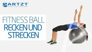 ARTZT vitality Fitness Ball  Recken und Strecken [upl. by Malek]