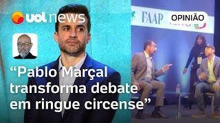 Boulos x Pablo Marçal É impossível sair ileso de embate com Marçal diz Josias Ringue circense [upl. by Levon249]