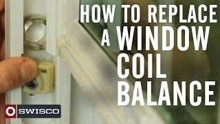 How to replace a window coil balance [upl. by Boleyn]