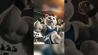 The cats mother died in the earthquake  catfamily ai cute kittens cat shorts youtubeshort [upl. by Aidnama]