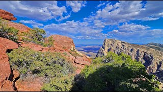 Rainbow Wall Summit via Pine Creek amp Oak Creek Canyons Rainbow Mountains Nevada [upl. by Aicire203]