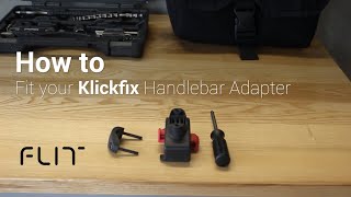 How to  Fit the Klickfix Handlebar Adapter Caddy [upl. by Dnalram]