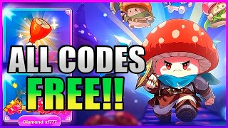 ▶️🔥ALL THE CODES  Legend of Mushroom  HOW TO REDEEM CODES [upl. by Arammat437]