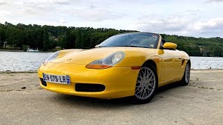 ESSAI PORSCHE BOXSTER TYPE 986  Porsche accessible [upl. by Annaujat]