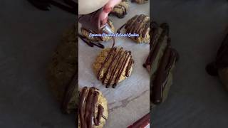 Chocolate Espresso Oatmeal Cookies bakingtherapy recipe fallbaking oatmealcookies cookierecipe [upl. by Husha]