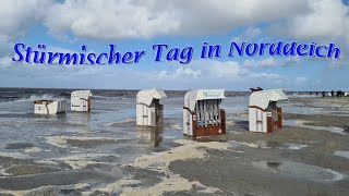 Stürmischer Tag in Norddeich [upl. by Adar]