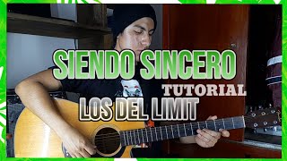 Los Del Limit  Siendo Sincero  TUTORIAL  Requinto  Guitarra  Tabs [upl. by Ynnahc]