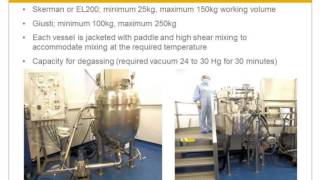 Lipid amp LiquidBased Formulation Scaleup and Manufacturing [upl. by Tager]