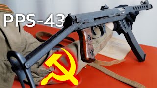 1944 Soviet PPS43 Clanking sounds no talking [upl. by Livia303]