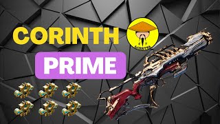 Corinth Prime  Warframe  6 Formas  Nueva Build [upl. by Llerref]