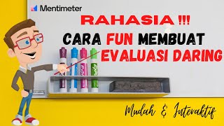 Cara Fun Membuat Quiz Online menggunakan Mentimeter  Anti Bosan Pokok nya [upl. by Ethbin422]