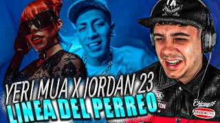 REACCIÓN Línea del PerreoUzielito Mix Yeri Mua  El Jordan 23 DJ KiireVideo Oficial [upl. by Calloway]