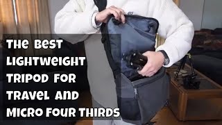 The Best Lightweight Tripod for Travel Mefoto Air Backpacker ep112 [upl. by Nairolf]