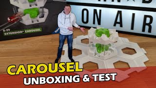 GraviTrax CAROUSEL 👌 Unboxing und Test  Super Erweiterung für komplexe Streckenverläufe [upl. by Ahtebbat734]