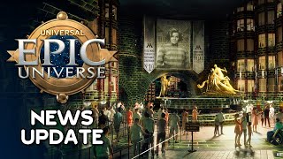 Universal Epic Universe News Update — WIZARDING WORLD DETAILS RIDE INFO amp LAND RUMORS [upl. by Sender]