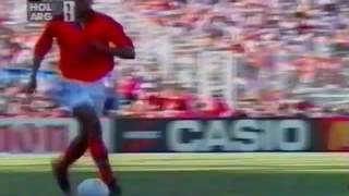 Dennis Bergkamp Fantastic Goal  Holland vs Argentina  QuarterFinals  World Cup 1998 [upl. by Sisto]