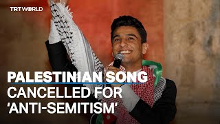 ProIsraeli groups target famous Palestinian song [upl. by Booker]