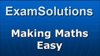 Collision  M2 Edexcel January 2013 Q7a  ExamSolutions Maths Revision [upl. by Ahsienahs]