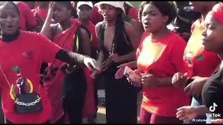 EFFSC DUT RIVERSIDE campus  Mbokodo leading revolutionary songs igwijo revolution reels [upl. by Karp784]