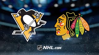 Saad Blackhawks dominate Penguins 101 [upl. by Vanden]