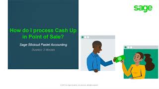 Sage 50cloud Pastel ZA  How do I process cash up in point of sale [upl. by Lockwood808]