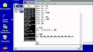 Assembly Tutorial 15  Reading Files [upl. by Laet]