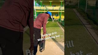 Batting drill trending viral short cricket msdhoni viratkohli ipl bcci youtubeshorts [upl. by Llenyl361]