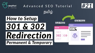 What is 301 amp 302 Redirection  Seo Tutorial For Beginners in Tamil  Part21 [upl. by Chucho300]