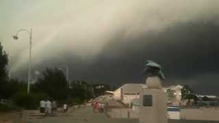 tempête a Boulogne sur mer avant lorage [upl. by Halimak357]