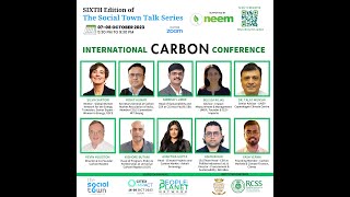 Sixth Edition of The Social Town Talk Series  International Carbon Conference [upl. by Trueman]