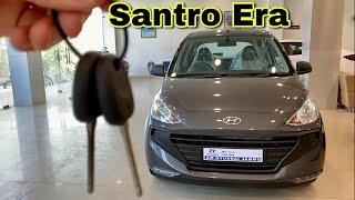 New Hyundai Santro Era  Features Interior amp Exterior  Detailed Review [upl. by Sammy]