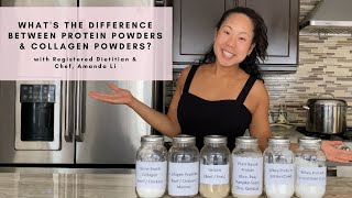 Protein powders vs Collagen Supplements [upl. by Dorine]