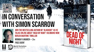 Simon Scarrow In Conversation [upl. by Odnomar332]